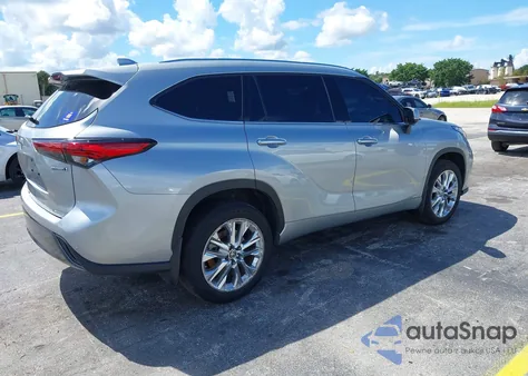 2023 Toyota Highlander Hybrid Limited z USA, uszkodzony, nr VIN 5TDXBRCH7PS133327